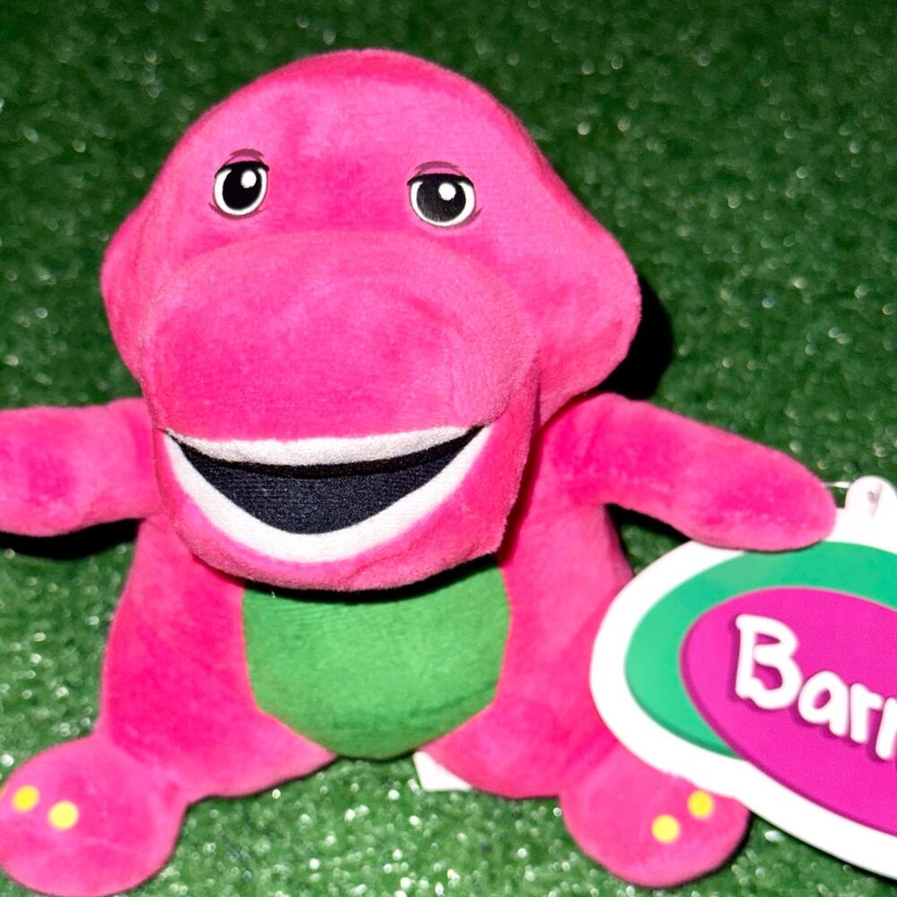 2022 The Toy Factory Barney The Purple Dinosaur Plush Toy New With Tag